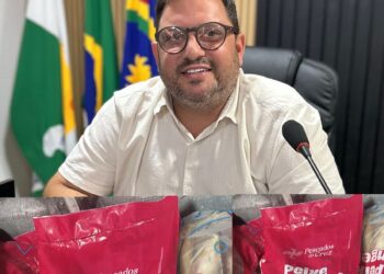 Vereador Domênico Perazzo doa 200 kg de peixes para famílias carentes de Tuparetama