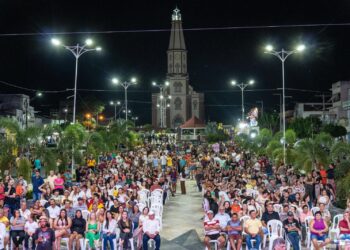 Prefeita Aline Karina realiza evento dos 100 Dias e divulga programação do São Pedro 2025