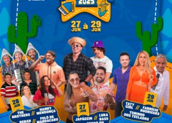 Programação oficial do São João 2025 – Teixeira/PB