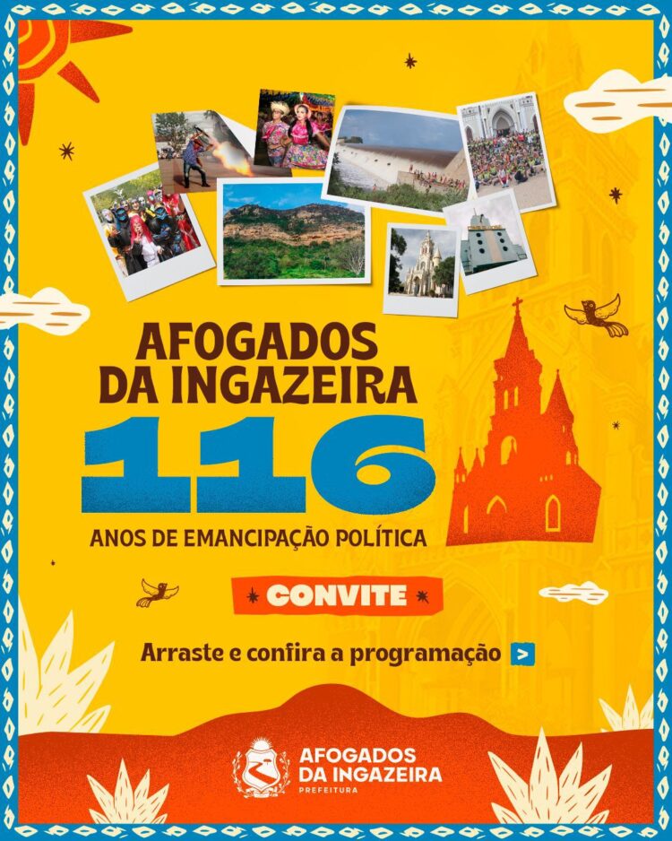 Prefeitura de Afogados divulga programação da emancipação
