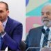 Lula diz que Eduardo Bolsonaro fica “tentando lamber as botas do Trump”