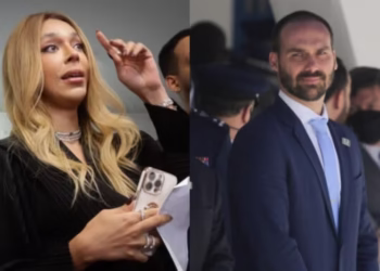 Chamada de João, Erika Hilton processa Eduardo Bolsonaro
