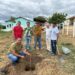 Prefeito Dr. Pedro Alves, participou de ação com o plantio de árvores frutíferas em Iguaracy