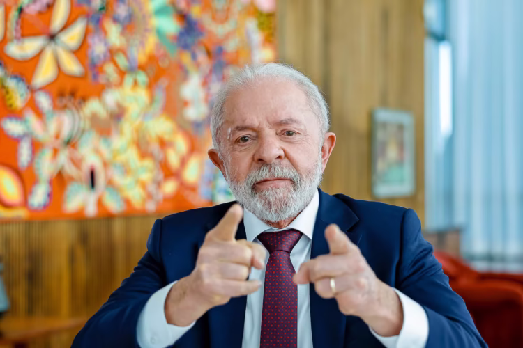 O presidente Luiz Inácio Lula da Silva usou rede de rádio e TV para rebater os questionamentos de Donald Trump