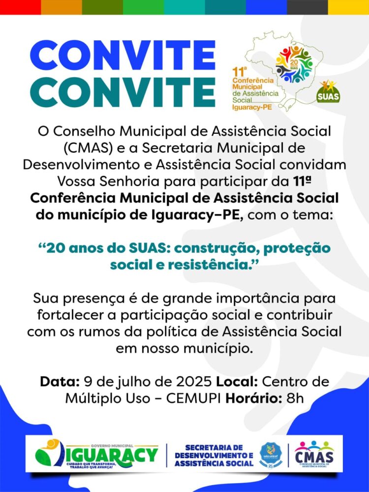 Prefeitura de Iguaracy promove 11ª Conferência Municipal de Assistência Social