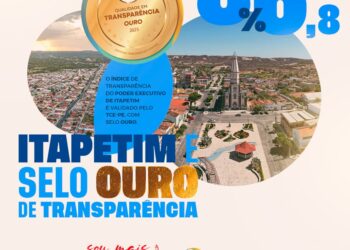 Itapetim recebe Selo Ouro em transparência