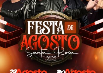 Festa de Agosto em Santa Rosa tem início nesta sexta-feira com grandes atrações musicais