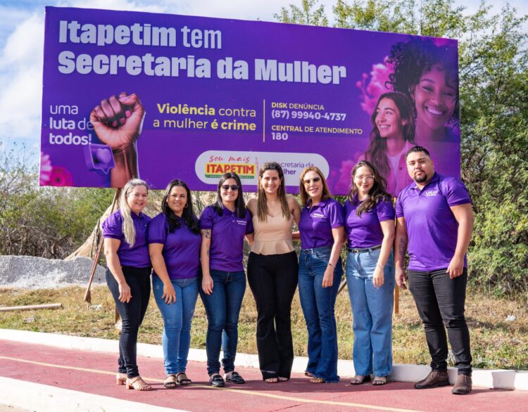 Itapetim inicia campanha do Agosto Lilás, mês de combate à violência contra a mulher