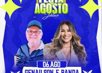 Começa hoje a Festa de Agosto em Jabitacá às 22h00 com show de Genailson e Banda e Walkyria Santos