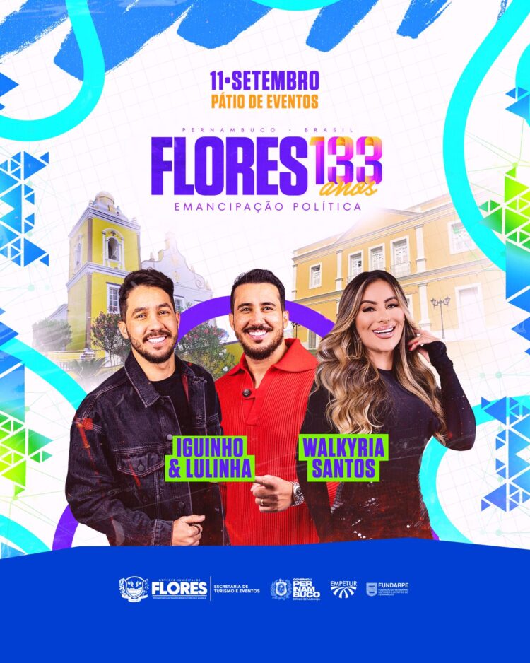 Flores vai celebrar 133 anos de Emancipação Política com uma festa histórica