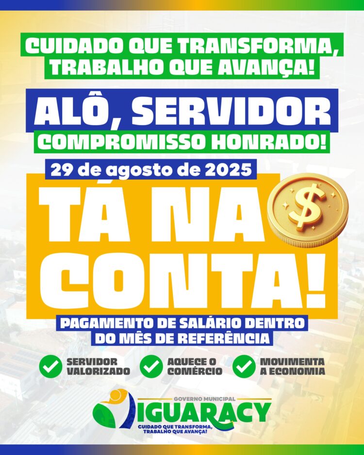 Prefeitura de Iguaracy garante pagamento dos servidores em meio à crise no FPM