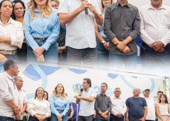 Marconi Santana destaca articulação política e agradece apoio do Governo do Estado em inauguração da Quadra Poliesportiva de São João dos Leites