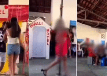 Alunos montam ‘motel’ e simulam sexo em gincana