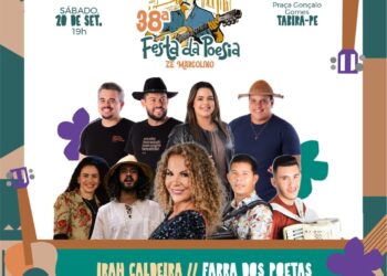 Tabira celebra a arte e a tradição com a 38ª Festa da Poesia – Zé Marcolino, neste final de semana
