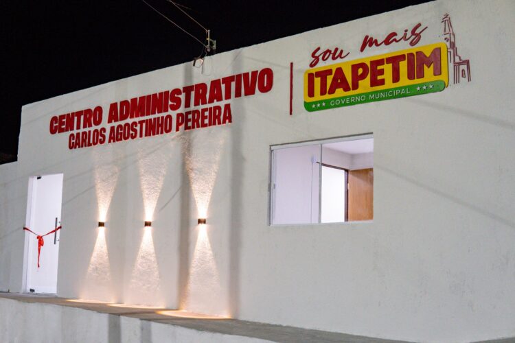 Itapetim: Distrito de São Vicente ganha Centro Administrativo