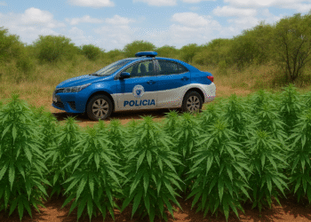 Plantação de maconha é descoberta após denúncia em Afogados da Ingazeira