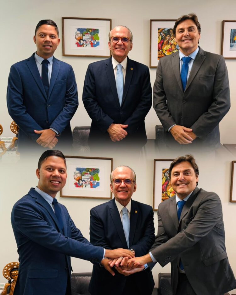 Marconi Santana fortalece laços institucionais em Brasília ao lado do Senador Fernando Dueire