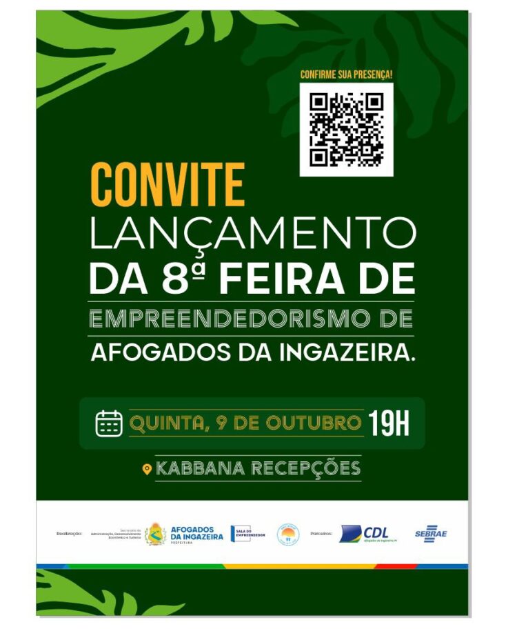 Prefeitura de Afogados vai promover lançamento da 8ª feira de empreendedorismo