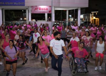 Tabira abre o Outubro Rosa com Aulão de Dança e Ação de Saúde na Praça
