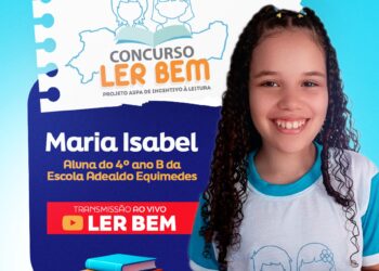 Aluna de Itapetim está na final do Concurso Ler Bem 2025
