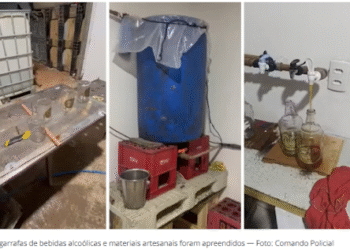 Três homens são presos por falsificação de bebidas alcoólicas no interior de PE