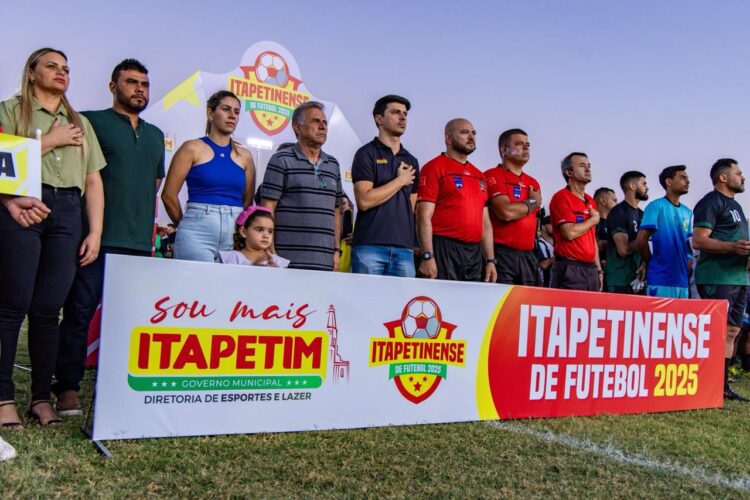 Campeonato Itapetinense de Futebol 2025 teve início neste domingo (19)