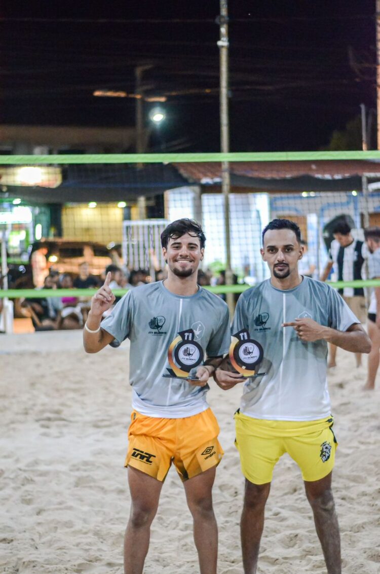 Afogadenses no topo do pódio da 2ª edição do Futevôlei Belmonte