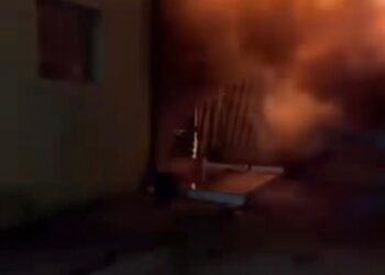 Incêndio atinge Lojão Popular em Tabira