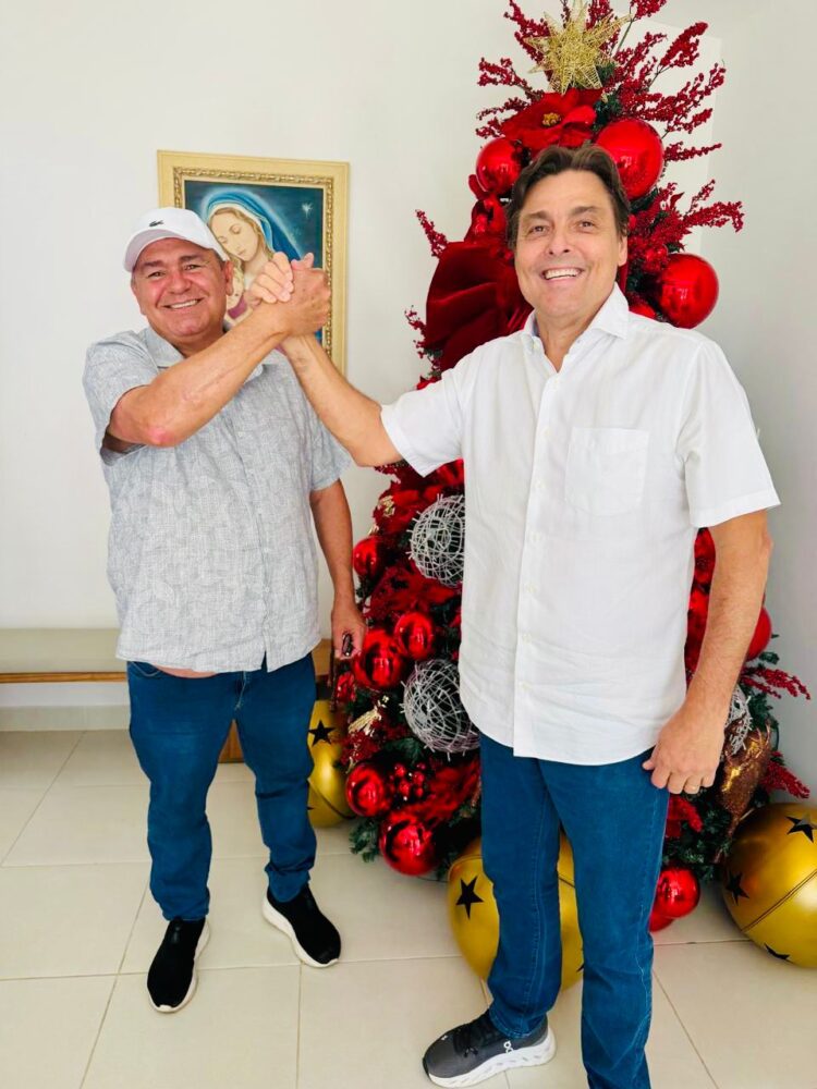 Vereador Luiz Heleno visita Marconi Santana e reforça alinhamento no cenário político de Flores e região