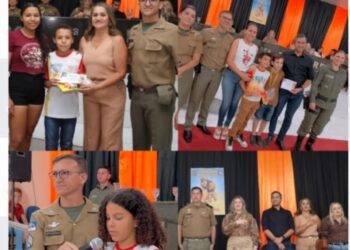 O 23º BPM realiza ações preventivas através do PROERD