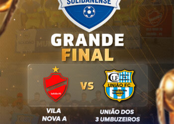 Grande Final do Campeonato Municipal de Futebol Solidanense será neste domingo