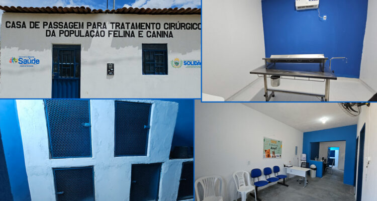 Casa de Passagem Animal é reinaugurada em novo endereço em Solidão
