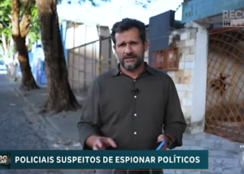 Reportagem especial da TV Record denuncia Polícia Civil de Pernambuco de espionagem; Assista