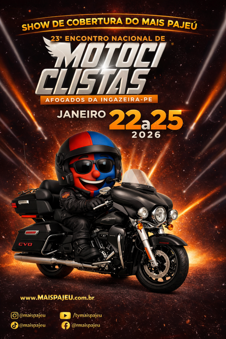 Confira vídeos e lives do primeiro dia do 23º Encontro Nacional de Motociclistas de Afogados da Ingazeira