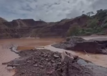 Reservatório da Vale, em Congonhas, se rompe e atinge área da CSN