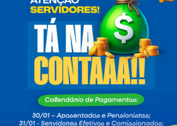 Prefeitura de Solidão realiza pagamento dos servidores referente a janeiro de 2026