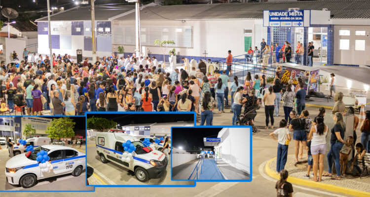 Prefeitura de Solidão entrega Unidade Mista reformada, Centro de Especialidades e novos veículos para a saúde