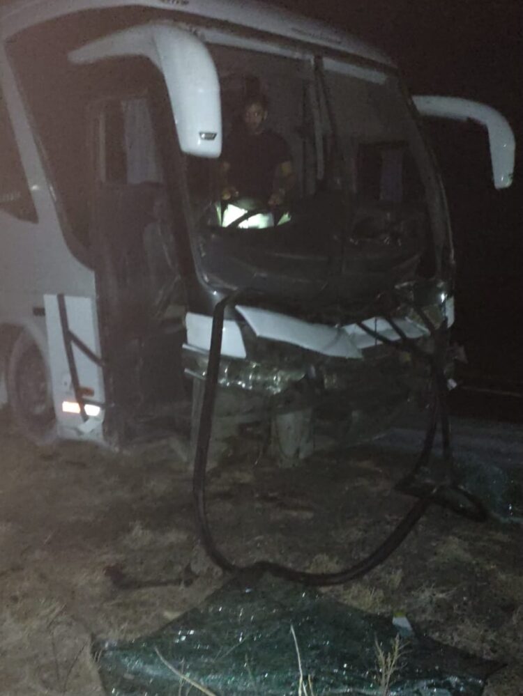 Acidente com ônibus TFD de Afogados da Ingazeira