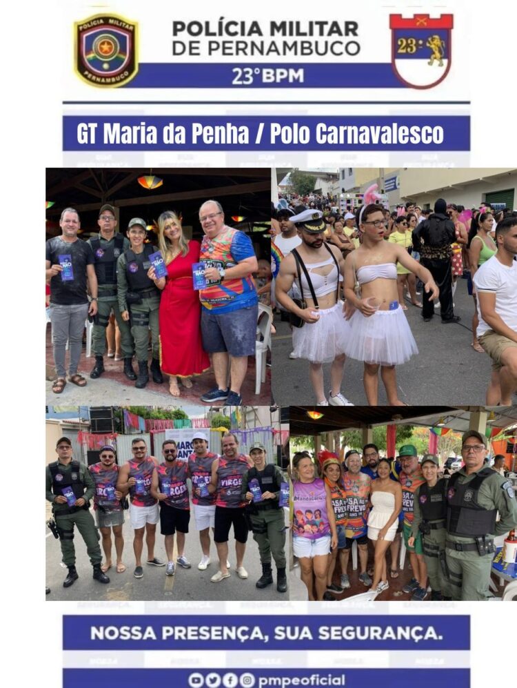 Sensibilização e orientação mos polos carnavalescos de Afogados da Ingazeira
