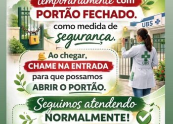 A UBS do bairro São Francisco (Rua Nova) está trabalhando temporariamente com portões fechados após homem surtar novamente