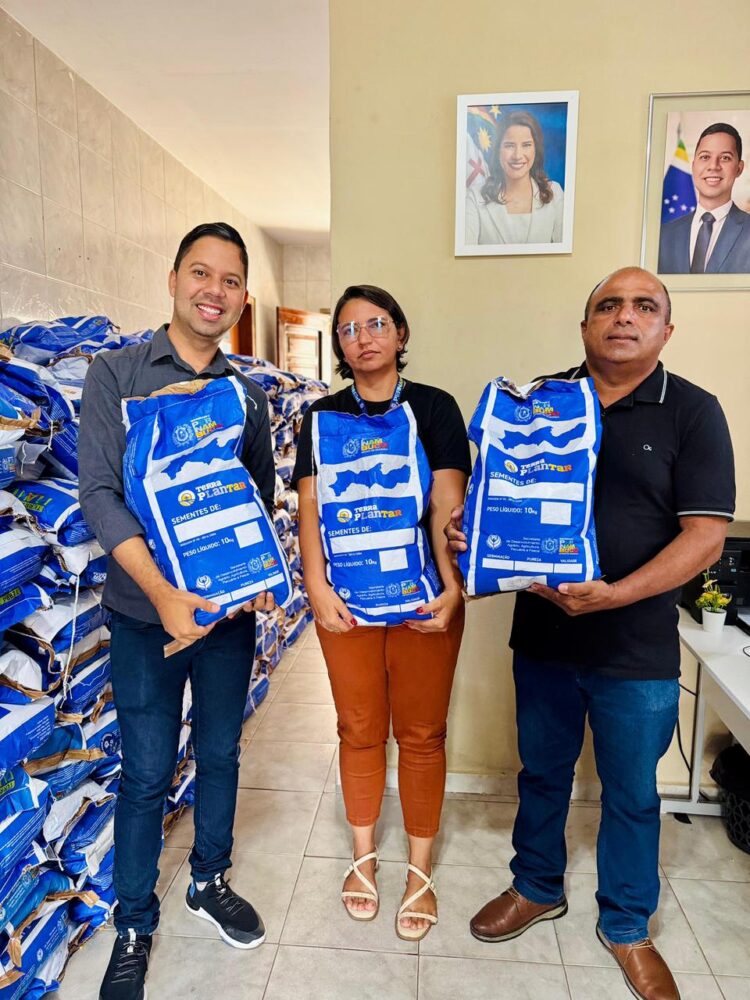 Gilberto Ribeiro celebra chegada de sementes e destaca parceria estratégica com Raquel Lyra e Marconi Santana