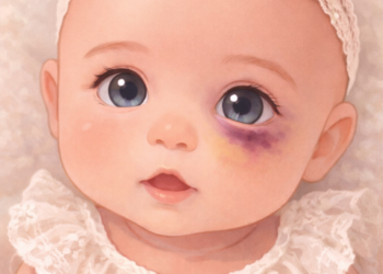 Exclusivo: Um olhar que acende a esperança: bebê abre os olhos