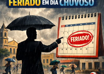 Pré candidato propõe feriado em dia chuvoso