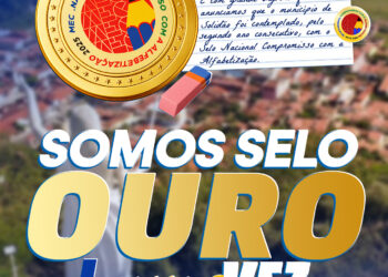 Solidão conquista Selo Ouro em Alfabetização pelo segundo ano consecutivo