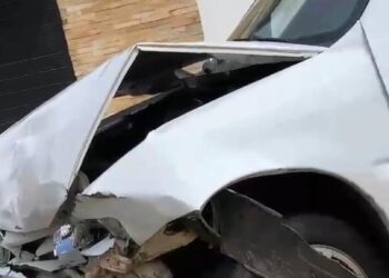 Acidente é registrado na Morada Nova, próximo ao estádio Vianão, em Afogados da Ingazeira