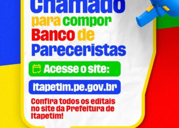 Prefeitura de Itapetim publica edital para credenciamento de Banco de Pareceristas