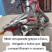 Motocicleta roubada é encontrada abandonada em Afogados da Ingazeira
