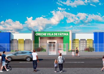 Gilson Bento assina ordem de serviço para construção de nova creche em Vila de Fátima