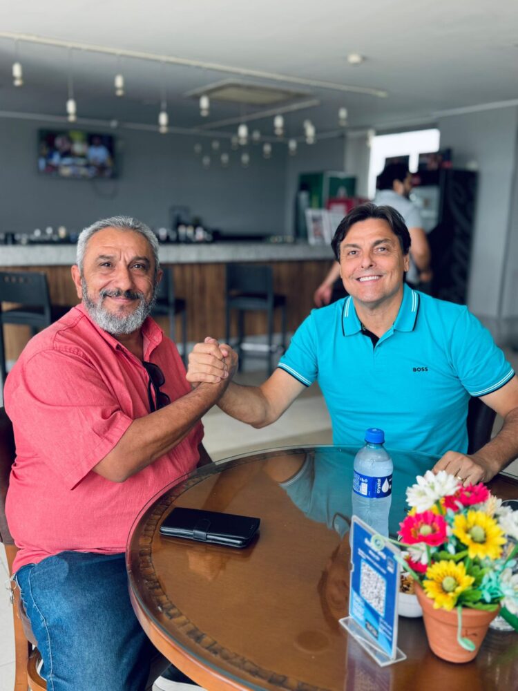 Paulo Lima, da FERVASF, entra na caminhada com Marconi Santana