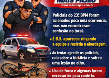 Homem desacata policiais, resiste à abordagem e acaba detido após confusão em São José do Egito